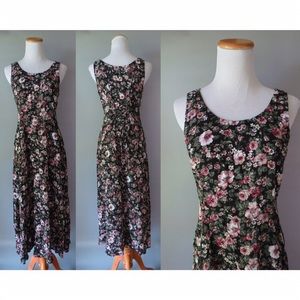 Vintage 90’s Floral Maxi Dress